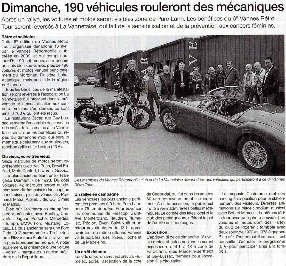 Article du Rallye St Germain